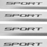 Listwa progowa LAND ROVER RANGE ROVER SPORT MK2 Stal nierdzewna 304 mat