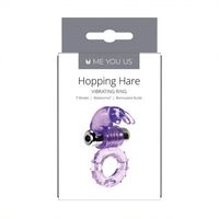 pierścień  me you us hopping hare cock ring purple