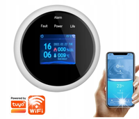 DETEKTOR CZUJNIK GAZÓW WYBUCHOWYCH ALARM DŹWIĘKOWY WIFI APP TUYA SMART LIFE
