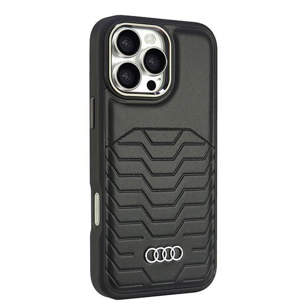 Etui Audi do iPhone 16 Pro Max, Czarny, MagSafe zdjęcie 2