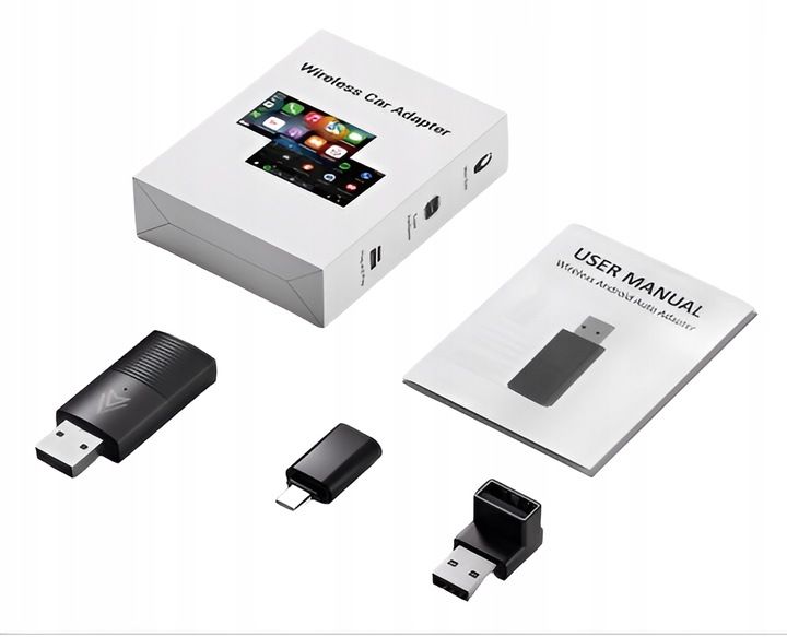 Bezprzewodowy Adapter Mini USB Android Auto do samochodu zdjęcie 3