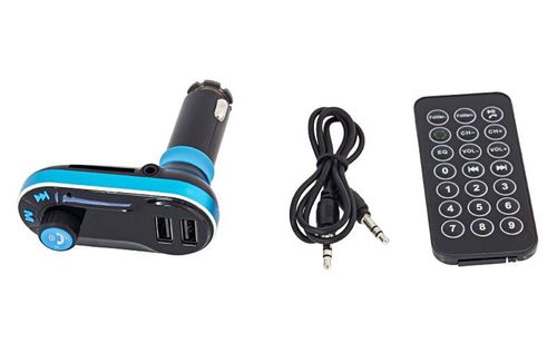 SOLIDNY TRANSMITER FM BLUETOOTH ŁADOWARKA 2X USB na Arena.pl