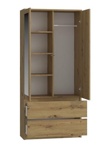 Szafa Malwa SS-90L DĄB ARTISAN na Arena.pl