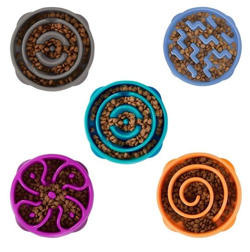 Outward Hound Fun Feeder Mini Miska spowalniająca niebieska [67830] na Arena.pl