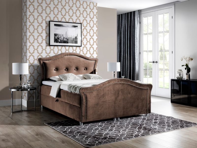 Łóżko kontynentalne Bedran Lux 200x200 zdjęcie 2