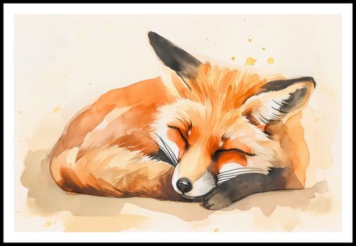 Plakat 91,5x61cm Akwarelowa Sielanka na Arena.pl