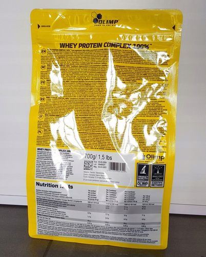 OLIMP WHEY PROTEIN COMPLEX 100% 700g BIAŁKO RZEŹBA na Arena.pl