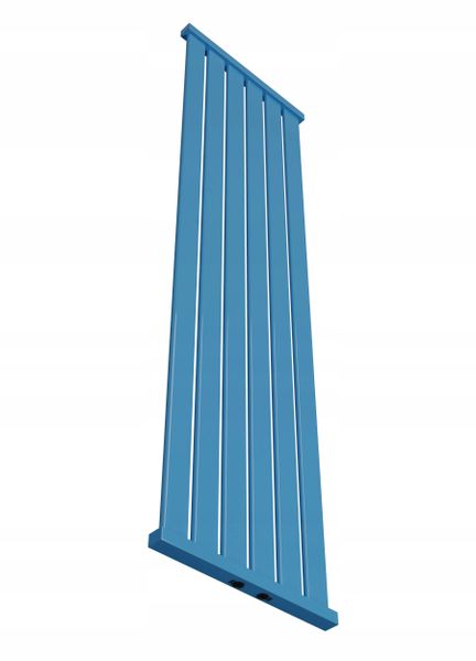 Grzejnik dekoracyjny LOTUS 120x45 NIEBIESKI zdjęcie 1