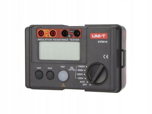 PROFESJONALNY MIERNIK REZYSTANCJI IZOLACJI UNI-T UT501A AUTOMAT na Arena.pl