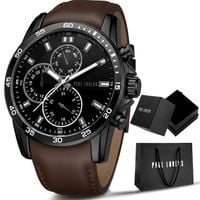 Zegarek męski Paul Lorens MATIAS datownik zestaw PUDEŁKO + TOREBKA