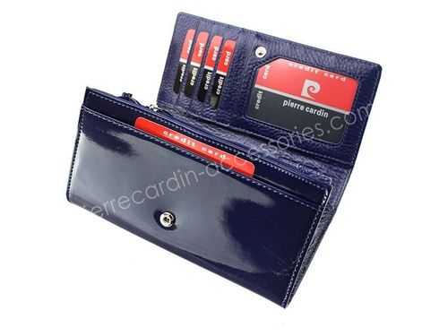 Portfel damski skórzany Pierre Cardin 05 LINE 114 Zielony na Arena.pl