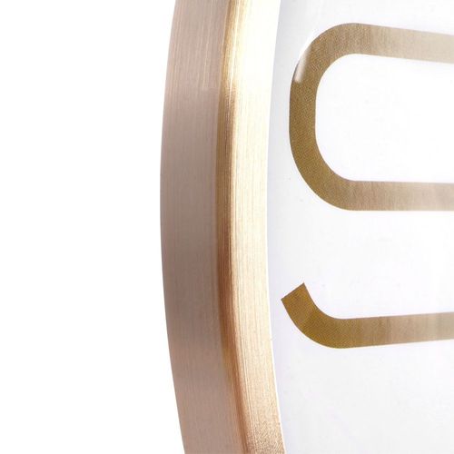 Zegar ścienny złoty biały 30 cm na Arena.pl