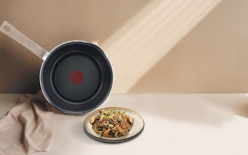 Głęboka patelnia z pokrywką TEFAL One Pick 22 cm indukcja na Arena.pl