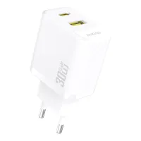 ładowarka sieciowa dudao a27teu pd 30w gan usb-a usb-c - biała