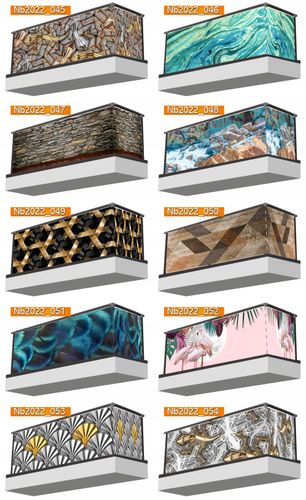 Osłona na balkon LAS WE MGLE brzozy NATURA TANIO na Arena.pl