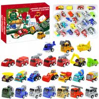 KALENDARZ ADWENTOWY 24 SAMOCHODY AUTA PREZENT DLA DZIECI