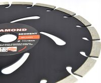 Tarcza diamentowa do cięcia betonu kostki segment tnąca kamienia 350