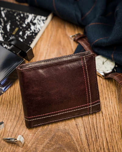 portfel męski skórzany always wild® skóra na karty na Arena.pl