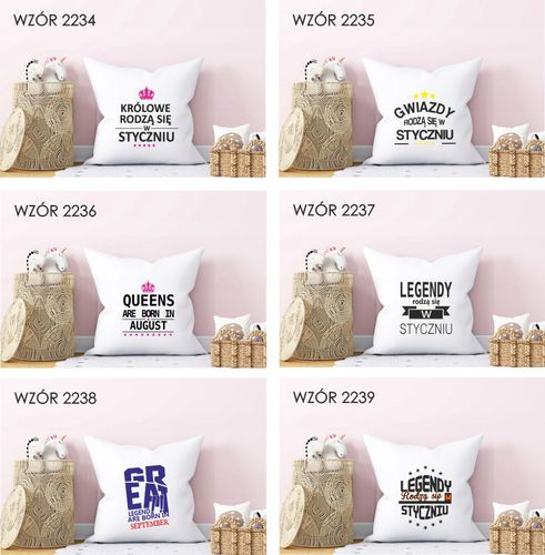 FOTO Poduszka Prezent na urodziny 20 30 40 50 60 na Arena.pl