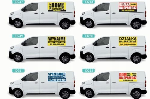 Reklama Naklejka na samochód różne wzory ZIEMNIAKI OD ROLNIKA na Arena.pl