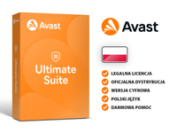 Avast Ultimate • Antywirus • 1 urządzenie • 2 lata