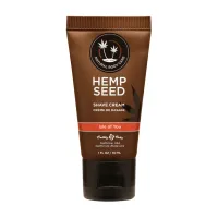 earthly body hemp shave cream 30ml krem do golenia z olejem konopnym