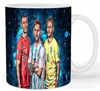 Kubek ceramiczny Messi Ronaldo Neymar