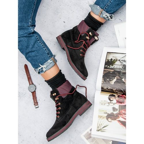 Czarne traperki r.36 na Arena.pl