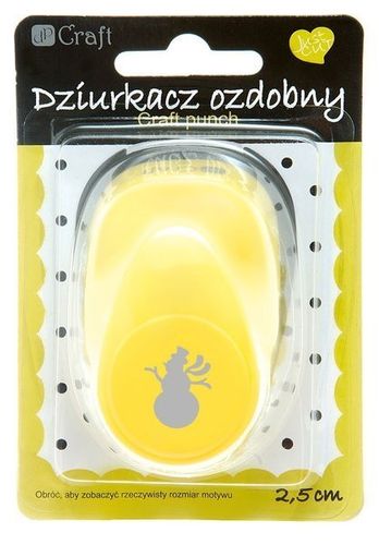 DP CRAFT Dziurkacz 2,5 cm - BAŁWANEK na Arena.pl
