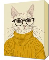 Obraz 30x40cm Intelektualista