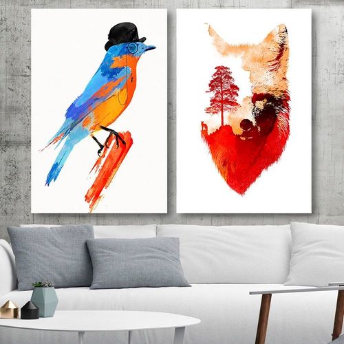 Plakat, Ptak w meloniku 40x60 na Arena.pl