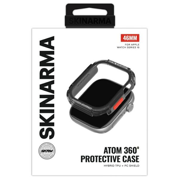 etui skinarma atom do apple watch 46mm   dymny zdjęcie 4