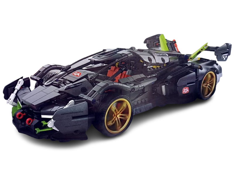 Klocki Elefun - Roadster Samochód wyścigowy 673001 zdjęcie 8