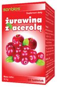 ŻURAWINA Z ACEROLĄ 60 TABLETEK