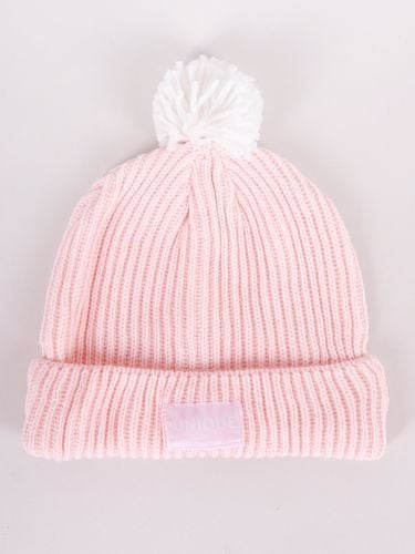 Czapka zimowa dziecięca jasnoróżowa UNIQUE 50-52 YOCLUB na Arena.pl