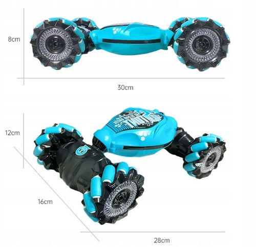 SAMOCHÓD ZDALNIE STEROWANY GESTAMI RĘKI 4 WD 2,4 GHZ na Arena.pl