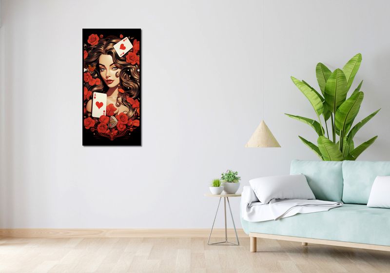 Plakat 50x100cm Różany Hazard zdjęcie 4