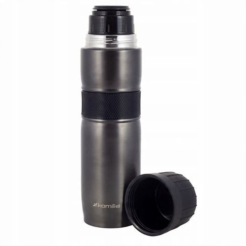 KUBEK TERMICZNY TERMOS STALOWY 100% SCZELNY pojemny bidon KAMILLE 950 ml na Arena.pl