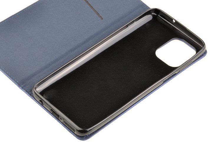 Etui Smart do Motorola Moto G100 niebieski zdjęcie 4