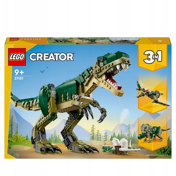 LEGO Creator 3 w 1 Tyranozaur 9+ zdjęcie 11