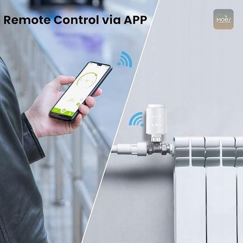 MOES Inteligentny termostat do grzejnika Zigbee Regulator temperatury Wi-Fi na Arena.pl