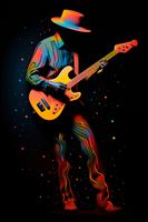 Plakat 61x91,5cm Barwna Melodia