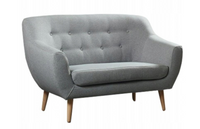 Szara Kanapa / Sofa Dwuosobowa 145 cm MARE LUX DL - Kolory Do Wyboru