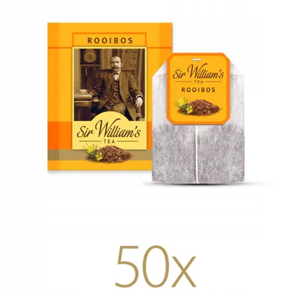 Herbata ziołowa Sir Williams Tea Rooibos 50x2,2g zdjęcie 2