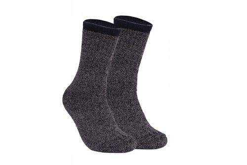 6 x CIEPŁE SKARPETY męskie TERMO GRUBE Wełniane Skarpetki na ZIMĘ ~ 39-43 ~ na Arena.pl