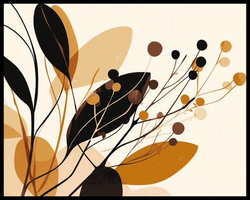 Plakat 76x60,5cm Jesienne Sylwety na Arena.pl