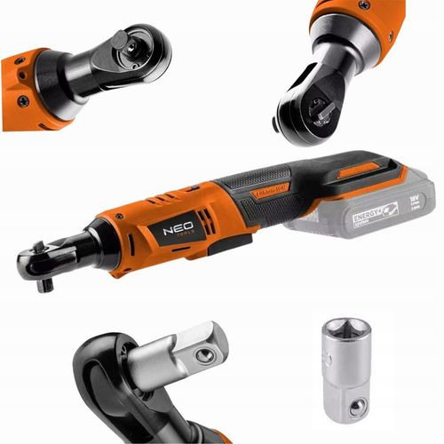 GRZECHOTKA AKUMULATOROWA ENERGY+ 18V, LI-LON, 3/8” BEZ aku NEO TOOLS 04-603 na Arena.pl