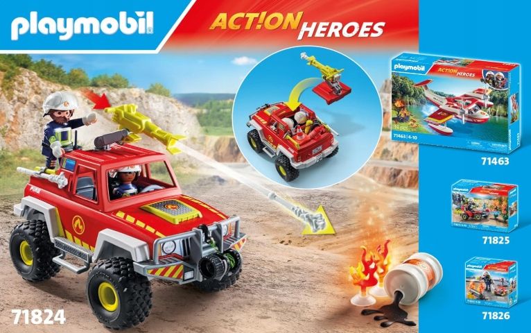 Playmobil 71824 Wóz strażacki zdjęcie 4