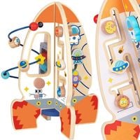 RAKIETA MANIPULACYJNA LABIRYNT EDUKACYJNA PRZEPLATANKA DUŻA TOOKY TOY