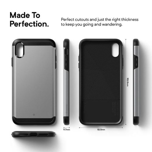 CASEOLOGY LEGION CASE - ETUI IPHONE XS MAX (SILVER) na Arena.pl